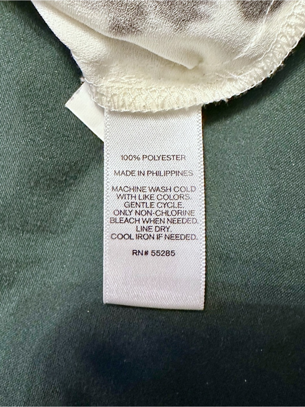 Express Floral Print White Top Size Small - Picture 5 of 5